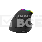 Мышь беспроводная Harper Gaming WGM-07 черный, 4000 dpi, радиоканал, Bluetooth, USB, кнопки - 6, фото2