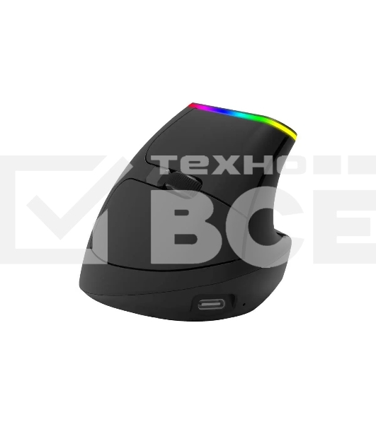 Мышь беспроводная Harper Gaming WGM-07 черный, 4000 dpi, радиоканал, Bluetooth, USB, кнопки - 6