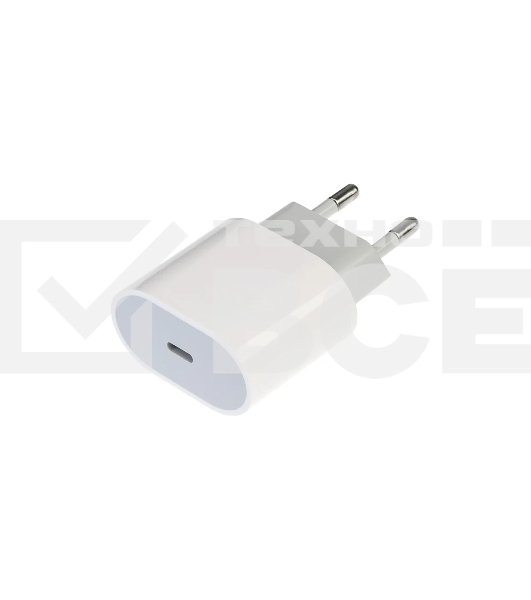 Сетевое зарядное устройство Rexant USB-C, 20Вт в комплекте с кабелем USB-C – Lightning