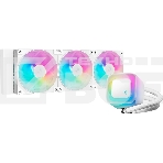 Система водяного охлаждения Deepcool LE360 WH V2 ARGB белый 120мм алюминий+медь 2100rpm 31.6db 4-pin 300W, фото 1