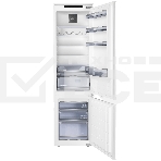 Встраиваемый холодильник Maunfeld MBF193NFFWGR Inverter белый двухкамерный 225/57 л морозилка снизу, NoFrost, фото3