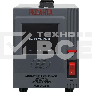 Стабилизатор напряжения Ресанта АСН-500/1-Ц 63/6/1