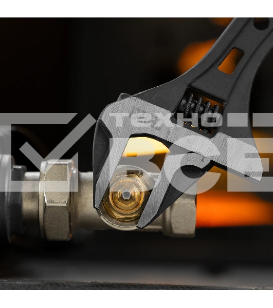 Ключ разводной Denzel 250 мм, CrV, кованый