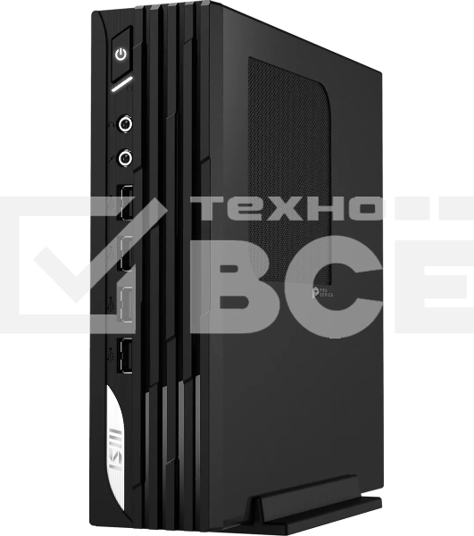 Мини ПК MSI PRO DP21 13M-607RU Intel Pentium G7400(3.7Ghz)/4096Mb/128PCISSDGb/noDVD/Int:Intel Graphics/BT/WiFi/war 1y/1.27kg/черный/noOS + no KB+M (9S6-B0A421-1215)