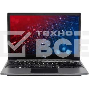 Ноутбук IRU Tactio 14RLH серый Ryzen 5 7430U 8Gb SSD 256Gb AMD Radeon Graphics 14