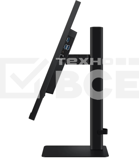 Монитор 27' Samsung ViewFinity S6 S60UD LS27D604UAIXCI IPS 2560x1440, 100 Гц, 5 мс, 16:9, 350 кд/м², 1xHDMI, 1xDP, 1xUSB-C, 3xUSB, 1x3.5 мм, черный