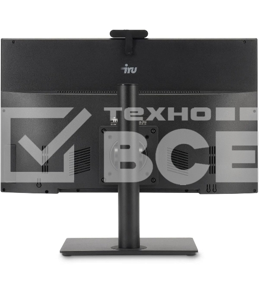 Моноблок IRU Tactio 23IH6P 23.8' Full HD i3 12100 (3.3) 16Gb SSD256Gb UHDG 730 FreeDOS WiFi BT Spk 120W Cam черный 1920x1080