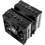 Кулер для процессора Thermalright Royal Knight 120 SE (4-pin PWM, 155мм, Ni/Cu, 6x6мм, 2x120мм, 66.17CFM/59CFM, 25.6dBA/26.1dBA, 1500RPM/1800RPM, S: 1200, 1700, 1851, 115X, AM4, AM5, silver, black), фото 1