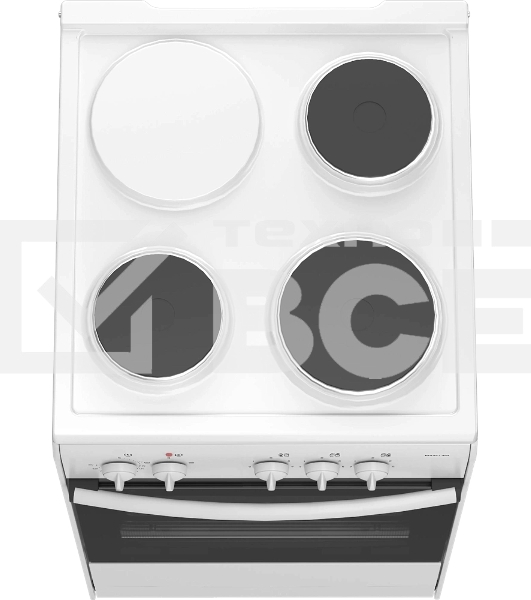 Плита электрическая Darina S EM331 404 W белый, конфорок 3 шт, духовка 50 л, 50 см x 85 см x 56 см