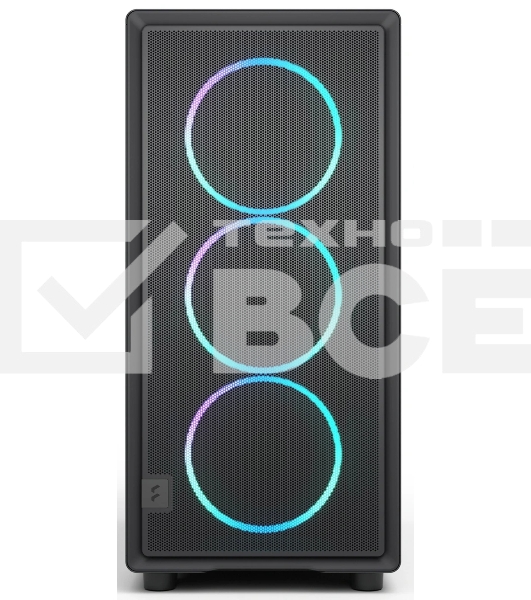 Корпус Fractal Design Epoch XL Black TG RGB Light Tint, Full-Tower, чёрный, 3 x 140 мм