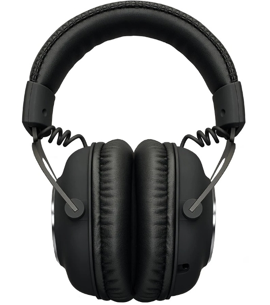 Гарнитура проводная с микрофоном Logitech Pro X LIGHTSPEED черный мониторные BT оголовье (981-000907)