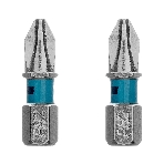 Бита Gross PH2х25мм, сталь S2, шестигр., 2 шт., фото 1