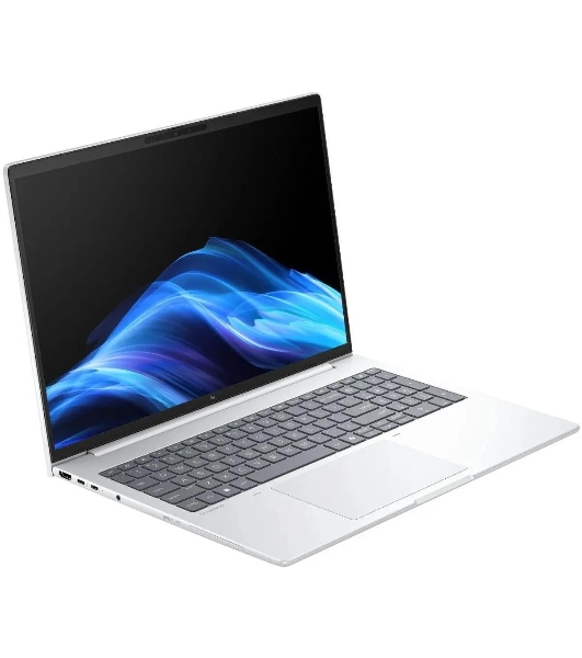 Ноутбук !ENG KBD! HP EliteBook 8 G1i 16 Intel Core Ultra5-225U,16' WUXGA (1920x1200) IPS 300cd AG,16Gb DDR5-5600MHz(1),512Gb SSD NVMe,Al Case,62Wh,FPS,ENG Kbd Backlit,1.69kg,Silver,1y,Win11Pro