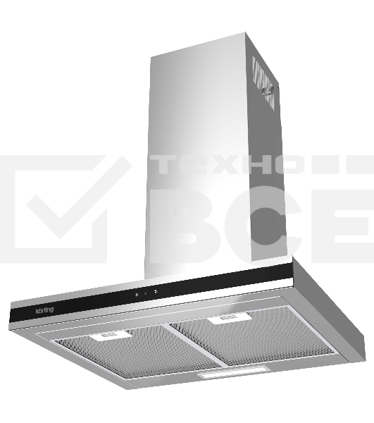 Вытяжка купольная Korting KHC 6737 XGN