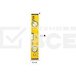 Строительный уровень Deli DL290300 300мм Алюминиевый сплав. Мягкая резина на обоих концах. Магнит для удобства эксплуатации. Измерение под углом 45°., фото2