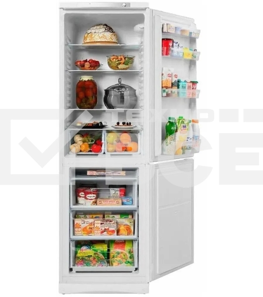 Холодильник Indesit ES 20 A белый двухкамерный 233/108л морозилка снизу