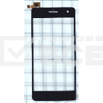 Сенсорное стекло (тачскрин) для Micromax Canvas Knight A350, черное, фото 1