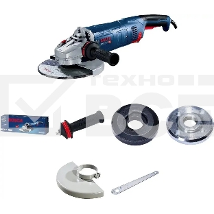 Угловая шлифовальная машина Bosch GWS 24-230 JZ 6500об/мин рез.шпин.:M14 d=230мм (06018C3300)