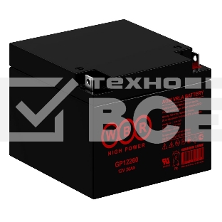 Аккумулятор WBR GP12260  