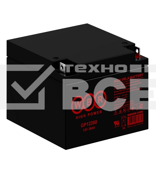 Аккумулятор WBR GP12260  