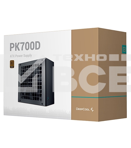 Блок питания Deepcool / GamerStorm PK700D, 700Вт, 80 PLUS Bronze, 120мм. черный
