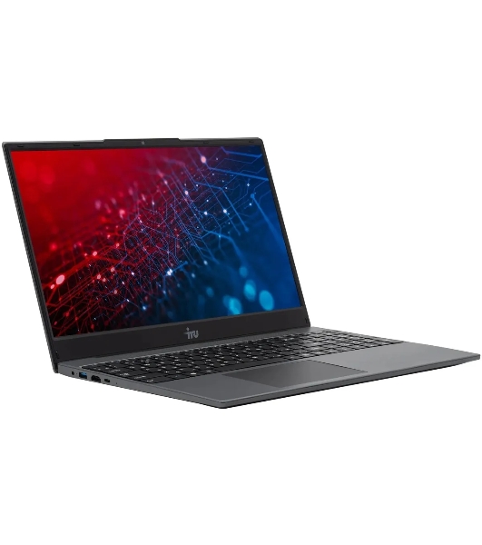 Ноутбук IRU Калибр 15PH Ryzen 5 5500U 8Gb SSD256Gb AMD Radeon Rx Vega 7 15.6' IPS FHD (1920x1080) Free DOS black WiFi BT Cam 4350mAh (2054000)