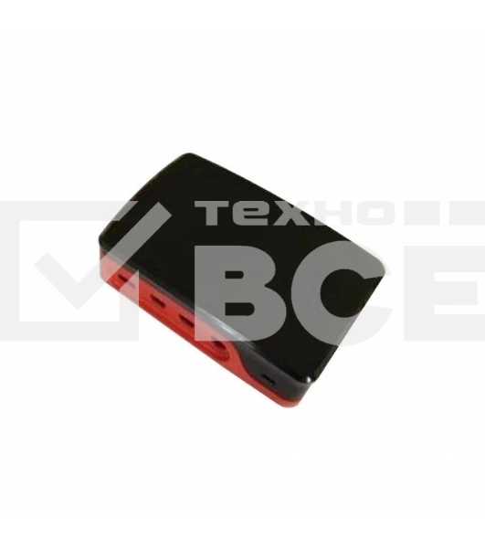 Корпус ACD RA602 Red+Black ABS Case for Raspberry 4B