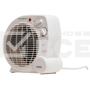 Тепловентилятор Oasis SG-20R (F) белый, 2000 Вт, 20 м2