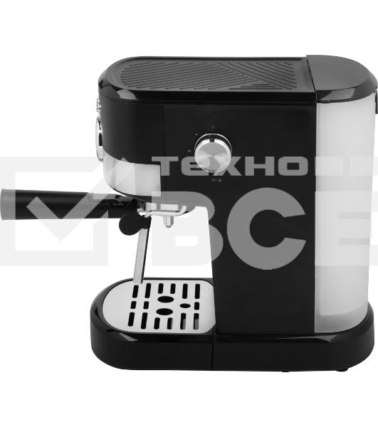 Кофеварка рожковая ENERGY EN-256R (108169) черный, исп. кофе - молотый, 1,2 л, 1100 Вт, 15 бар