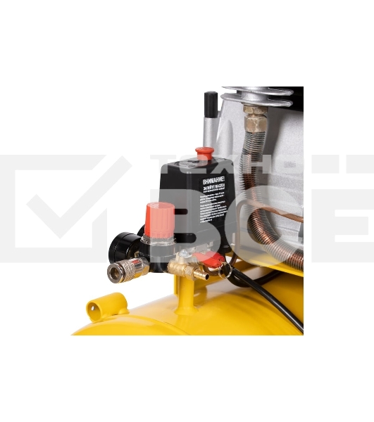 Компрессор воздушный ременной масляный Ballu BCB-100-440 желтый