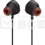 Наушники JBL Quantum 50 (накладные), черный Сопротивление 16 Ом, силиконовые вкладыши трех размеров, вес 21.5г, цвет черный, фото9