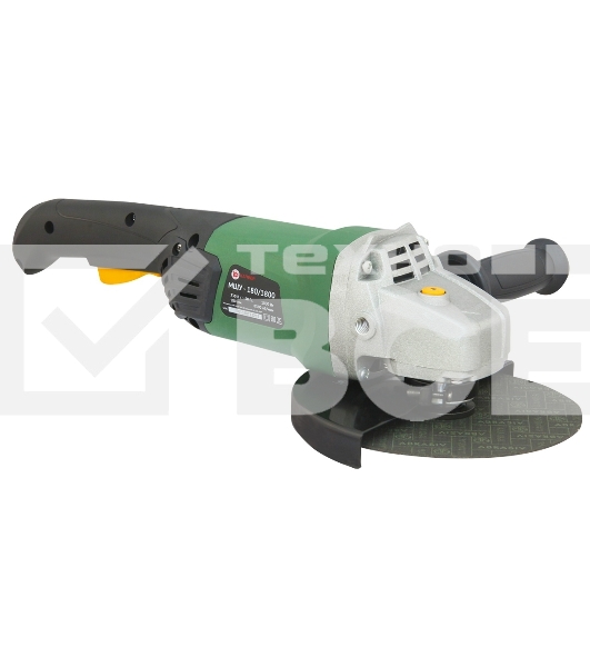 Угловая шлифовальная машина (болгарка) КАЛИБР 180/1800 1800Вт 180мм