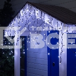 Гирлянда светод. уличная Funray Бахрома SIC-120W, 3.0x0.7м,120 ламп,хол.бел,IP60,черн.шн.1.5м,СОЕД,, фото6