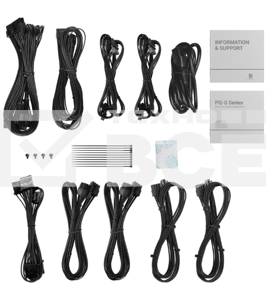 Блок питания Deepcool/GamerStorm PQ1200G (ATX 3.1, 1200W, Full Cable Management, PWM 120мм fan, 80 PLUS GOLD, Active PFC + Half Bridge + DC/DC, Full Japanese Capasitors, Gen5 PCIe) RET