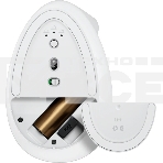 Мышь беспроводная Logitech Lift Vertical Ergonomic белый/PALE GREY (4000dpi 6but) (910-006480), фото5