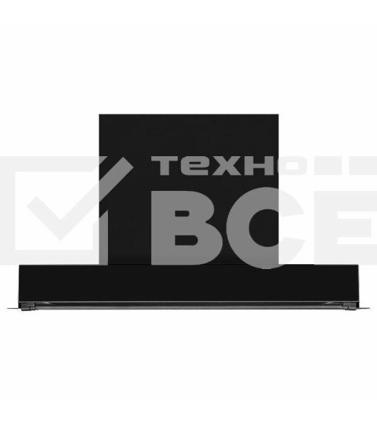 Вытяжка встраиваемая Kuppersberg Nancy S 60 черный, 60 см, 850 куб. м/ч, 42 дБ