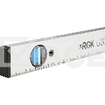 Уровень RGK U3150 пузырьковый 3глаз. магнит. серебристый/черный (752114), фото2