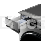 Стиральная машина Kuppersberg, отдельностоящая, глубина 62 см, 10 кг, 10 программ, 1200 об/мин, инверторный двигатель, отложенный старт, самодиагностика, замачивание, LED дисплей, сенсорное управление, энергоэффективность А+++, цвет серый, фото5