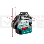 Уровни лазерные KRAFTOOL 34645-4  ''ll360-4'' 360 градусов 20м / 70м детектор, фото2