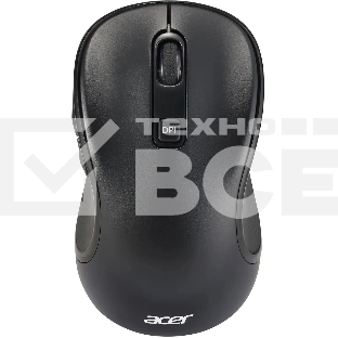 Мышь беспроводная Acer OMR303 черный, 1600 dpi, радиоканал, USB, кнопки - 6