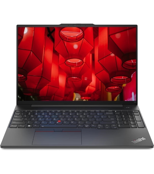 Ноутбук Lenovo ThinkPad E16 Gen 1/16'/IPS/Intel Core i7-1355U/16GB/512GB SSD/Intel Iris Xe/NoOS/серый/1.81kg