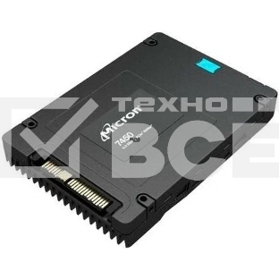 Накопитель SSD Micron 7450 MAX, 3200Gb, U.3, PCIe 4.0 x4, NVMe, R/W 6800/5300