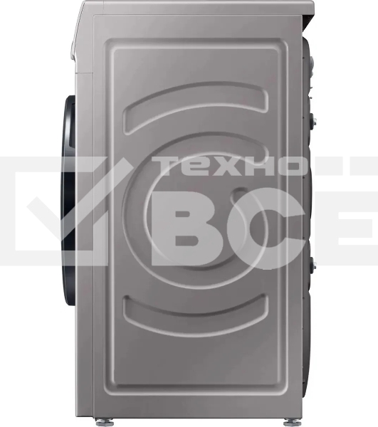 Стиральная машина Samsung WW80T3040BS/LP серебристый, загрузка фронтальная 8 кг, 1400 об/мин, класс: A