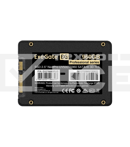 Накопитель SSD ExeGate NextPro UV500TS960, 960Gb, 2.5