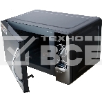 Микроволновая печь Hyundai HYM-M2007 черный/хром, 20 л, 700 Вт, переключатели - поворотный механизм, фото4