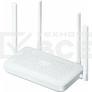 Роутер Wi-Fi Xiaomi Mi Router AX1500 RD12, 2.4/ 5 ГГц, до 1.5 Гбит/с, LAN 3x1 Гбит/с, WAN 1x1 Гбит/с