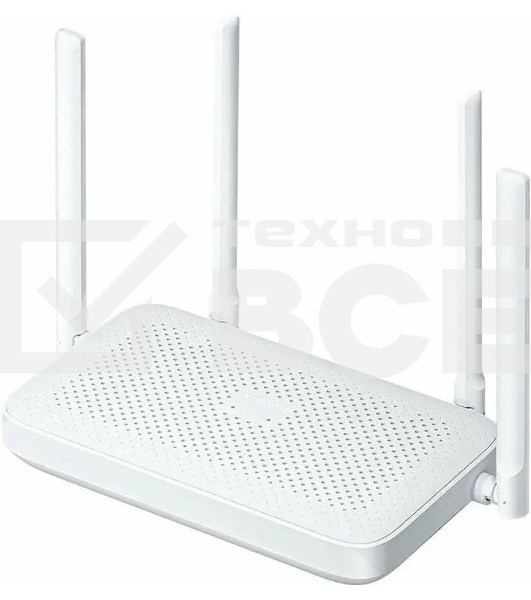Роутер Wi-Fi Xiaomi Mi Router AX1500 RD12, 2.4/ 5 ГГц, до 1.5 Гбит/с, LAN 3x1 Гбит/с, WAN 1x1 Гбит/с