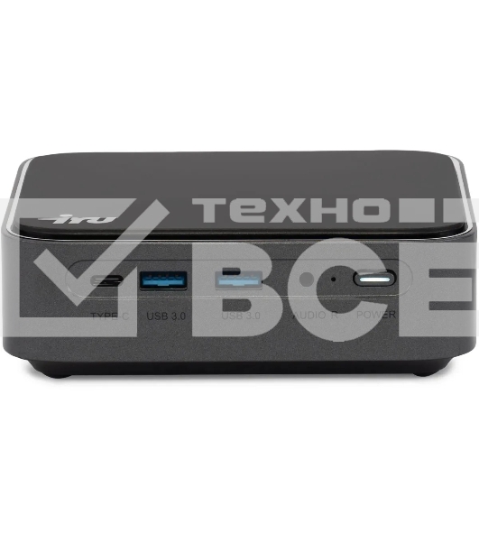 Неттоп IRU 310TLCN i5 1135G7 (2.4) 16Gb SSD512Gb Iris Xe Windows 11 Professional GbitEth WiFi BT черный (1975176)