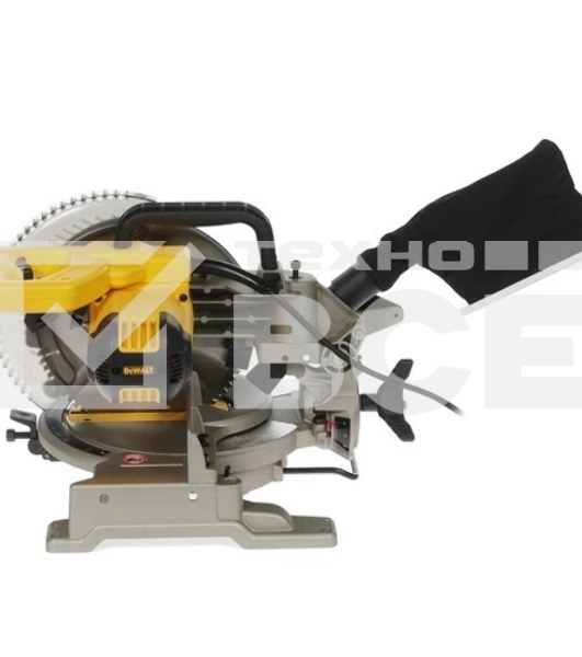 Торцовочная пила DeWalt DW714 1650Вт,4600 об/мин,254x30 мм,рез 89 мм