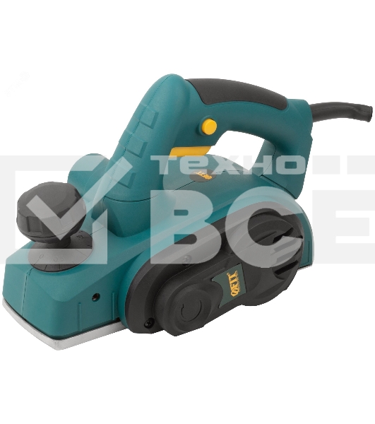 Рубанок Fit 80492 600Вт, 16000 об/мин, 82 мм, 0-2,0 мм, 2,4 кг, рез. накл., коробка
